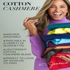 Carefree Cashmere Duster Sweater image number null