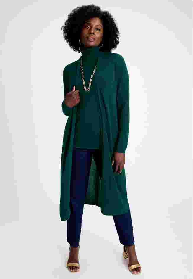 Cotton Cashmere Duster Sweater image number 0