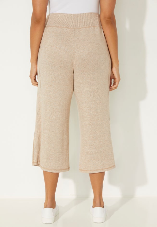 Impossibly Soft Wide Leg Capri image number null