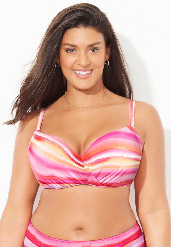 Ruler Bra Sized Underwire Bikini Top image number 0