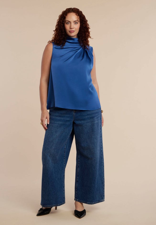 Asym Draped Top image number 4