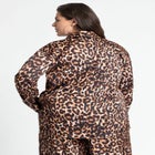  Printed Button Up Top image number null