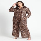  Printed Button Up Top image number null