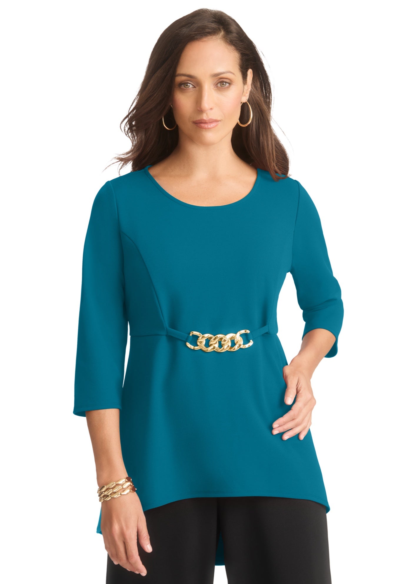 High Low Buckle Tunic image number 0