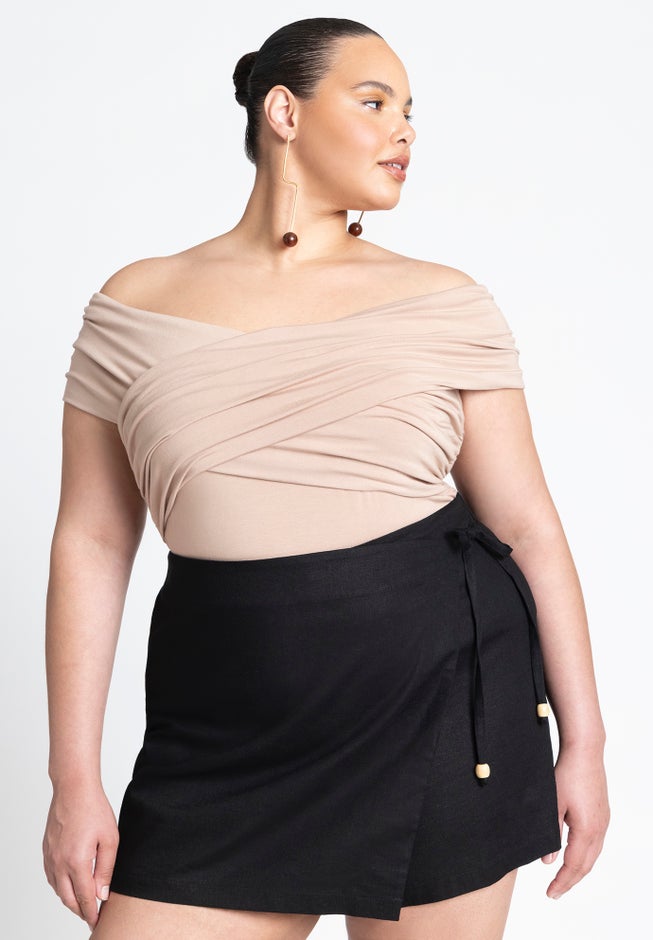 Fold Over Off The Shoulder Top image number 0