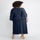 V-Neck Twist Maxi Dress image number 1
