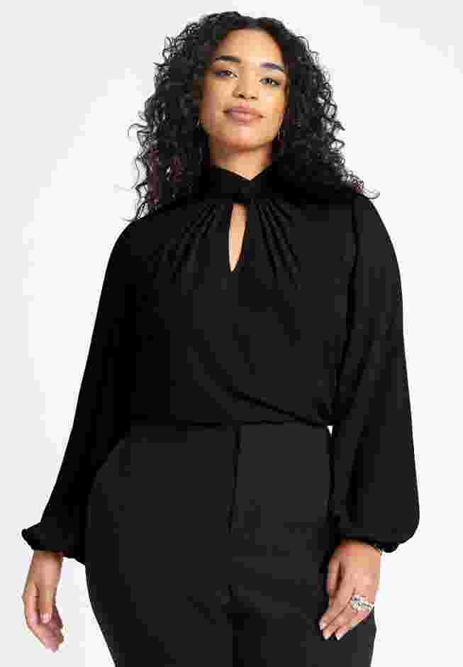 Keyhole Blouse image number 0
