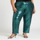 Tapered Sequin Pant image number null