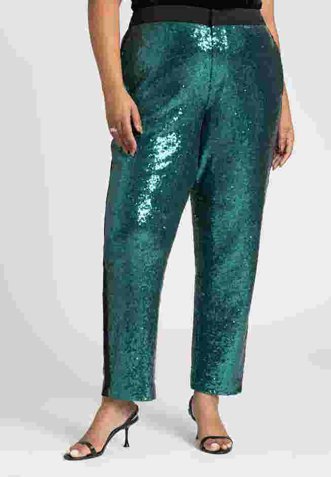 Tapered Sequin Pant image number 1