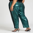 Tapered Sequin Pant image number null
