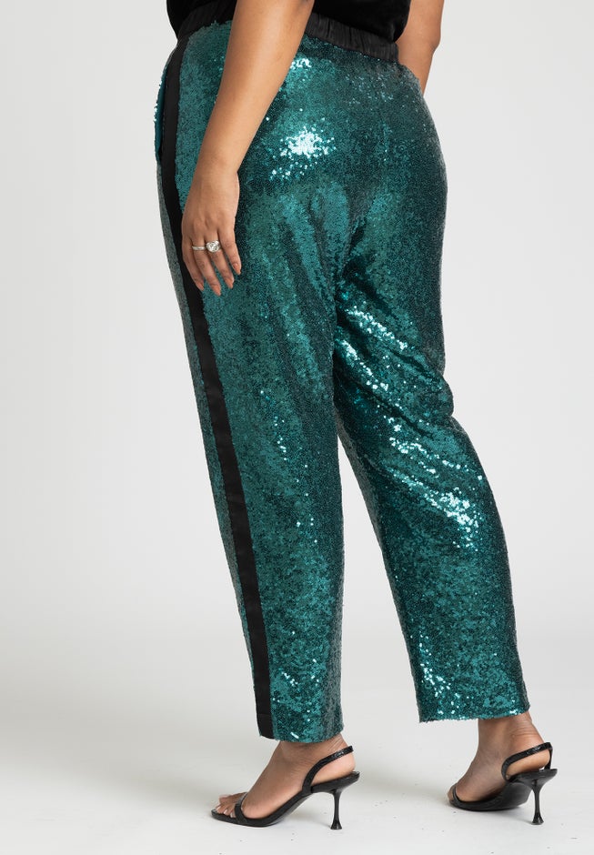 Tapered Sequin Pant image number 2