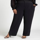 Straight Leg Pant With Slit image number null