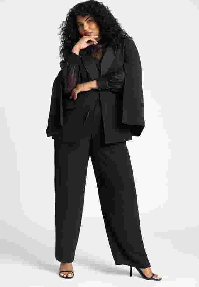 Straight Leg Pant With Slit image number 3