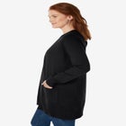 Perfect Longer-Length Cotton Cardigan Sweater image number null