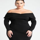 Off The Shoulder Mermaid Dress image number null