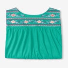 Embroidered Crewneck Tank image number null