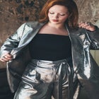 Strong Shoulder Single Breasted Blazer image number null