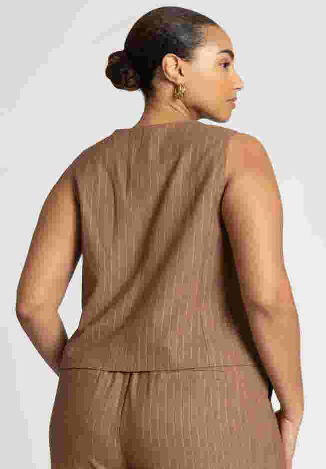 Pinstripe Vest image number 1
