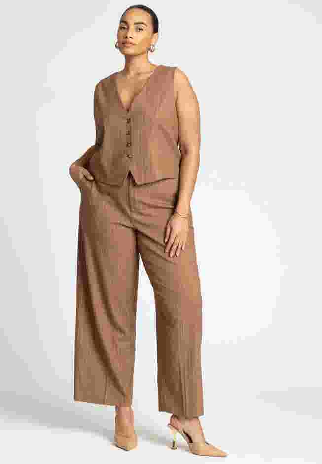 Pinstripe Vest image number 2