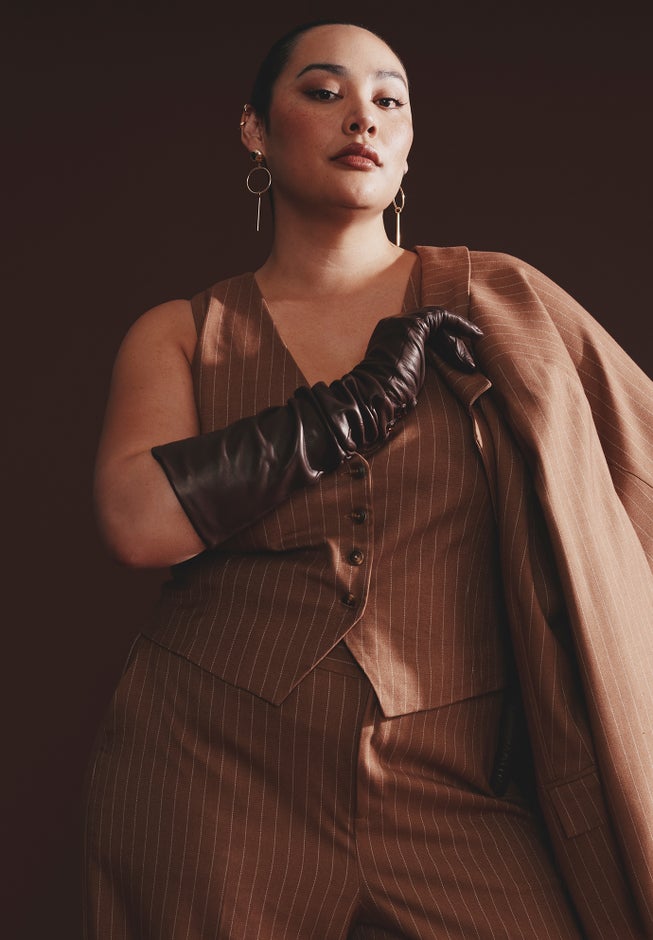 Pinstripe Vest image number 3