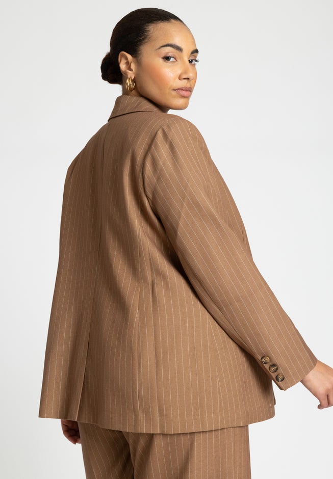 Pinstripe Blazer image number null
