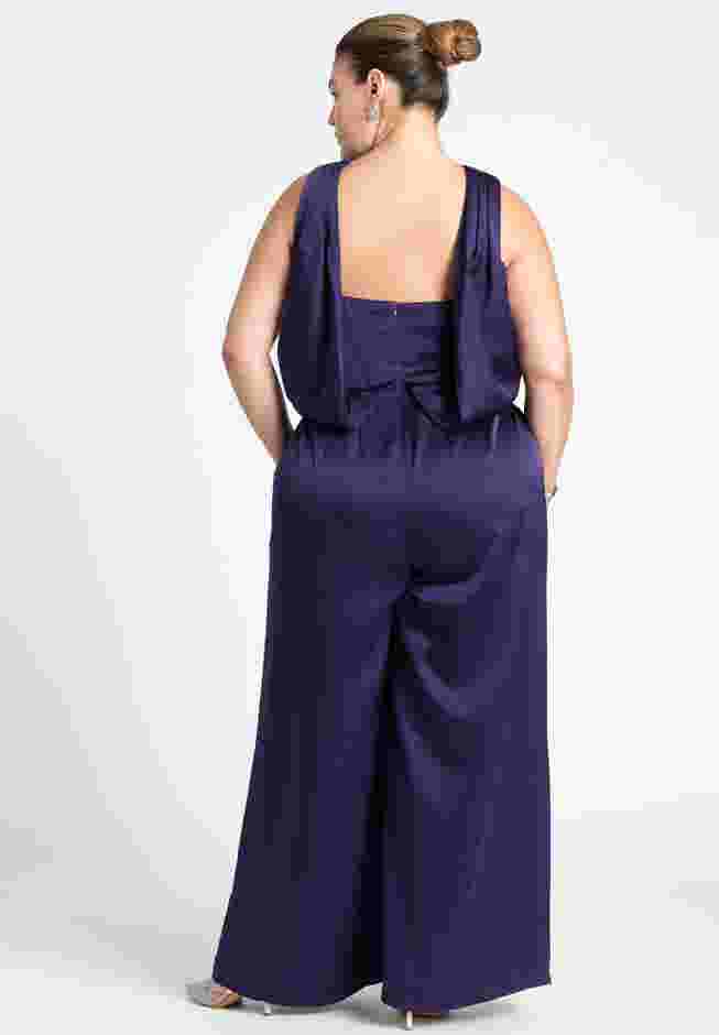Draped Neck Jumpsuit image number 1