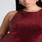 Sequin Maxi Dress image number null