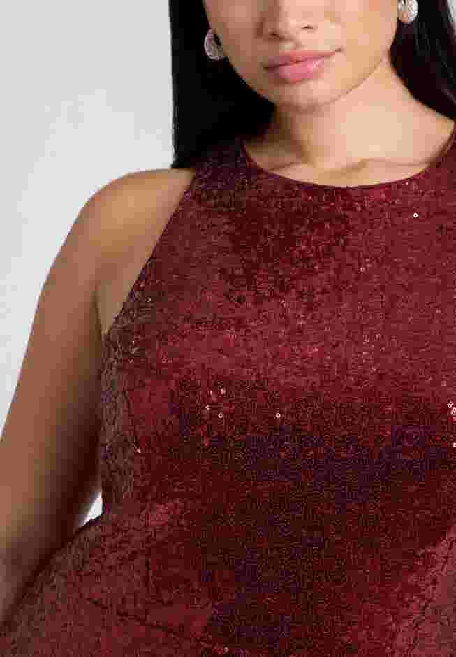 Sequin Maxi Dress image number 3