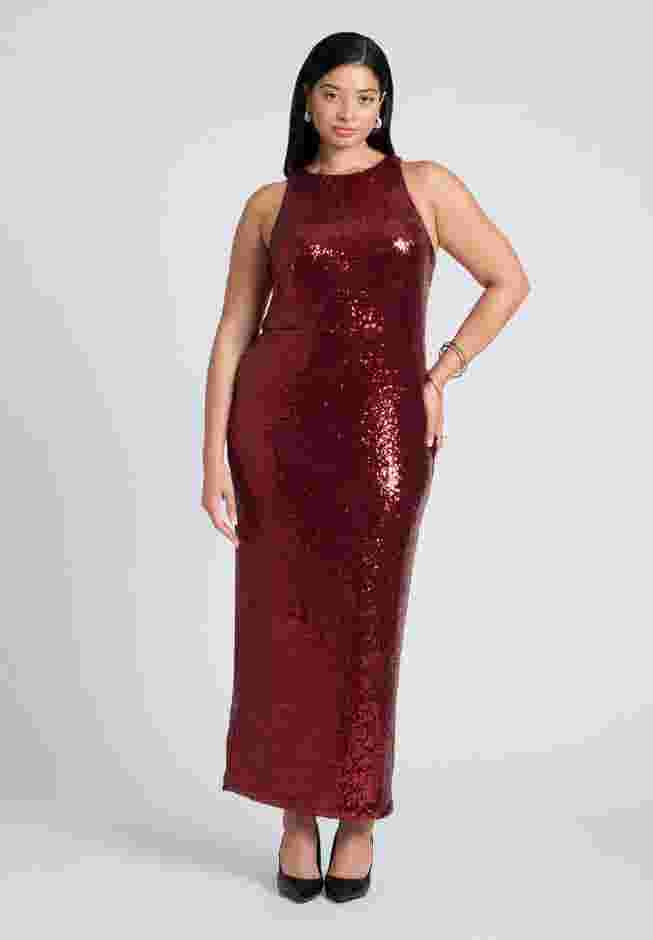 Sequin Maxi Dress image number 0