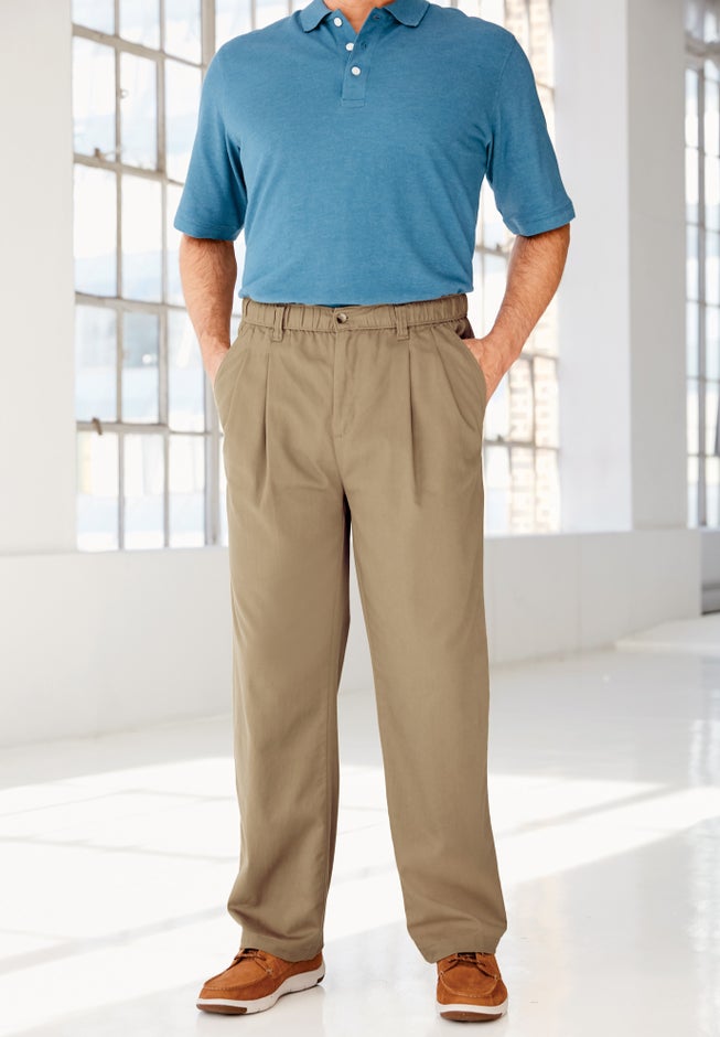 Knockarounds® Full-Elastic Waist Pleated Pants image number 3