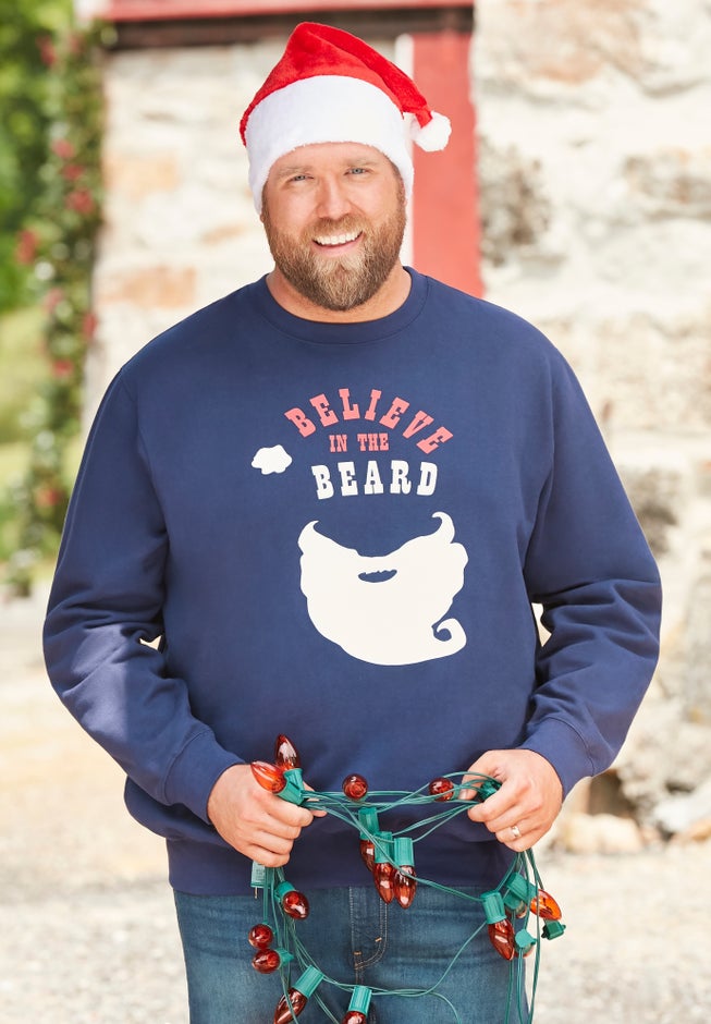 Graphic Fleece Sweatshirt image number 1