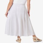 Wide Elastic Waist Skirt image number 1