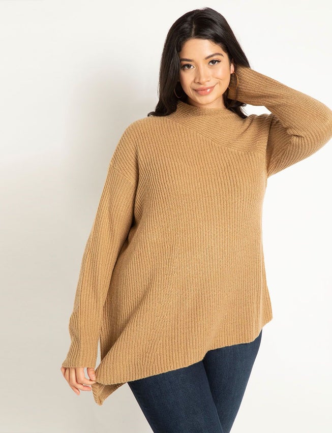 Asym Detail Sweater image number null