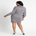 Zipper Sleeve Mini Dress image number null