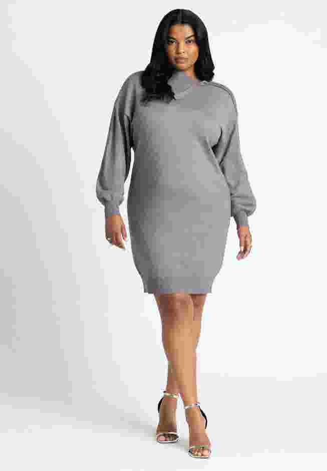 Zipper Sleeve Mini Dress image number 0