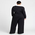 Tuxedo Knit Jumpsuit image number null