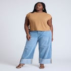 Jersey Knit T Shirt Short Sleeve image number null