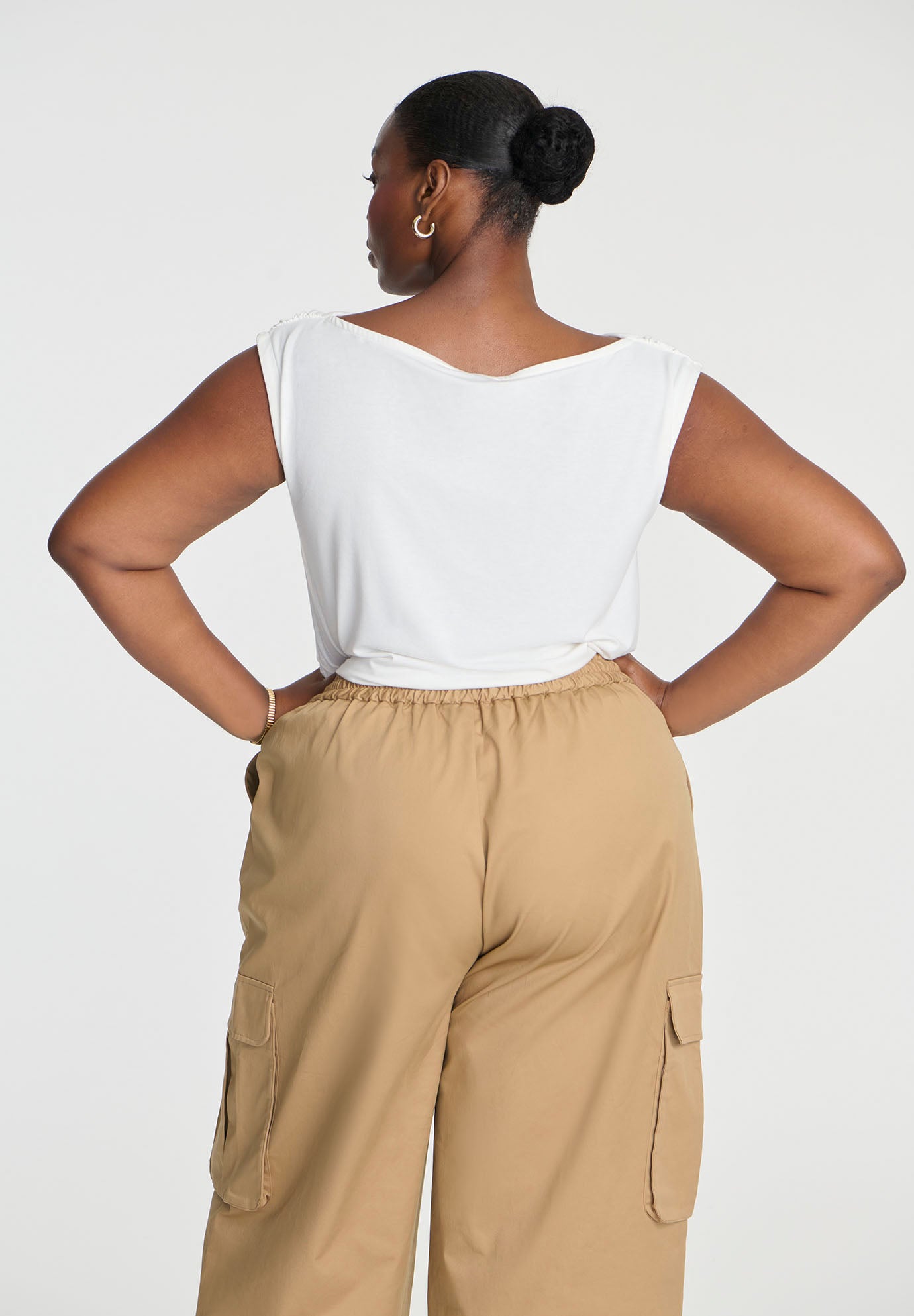 Cowl Neck T Shirt image number 1