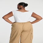 Cowl Neck T Shirt image number null