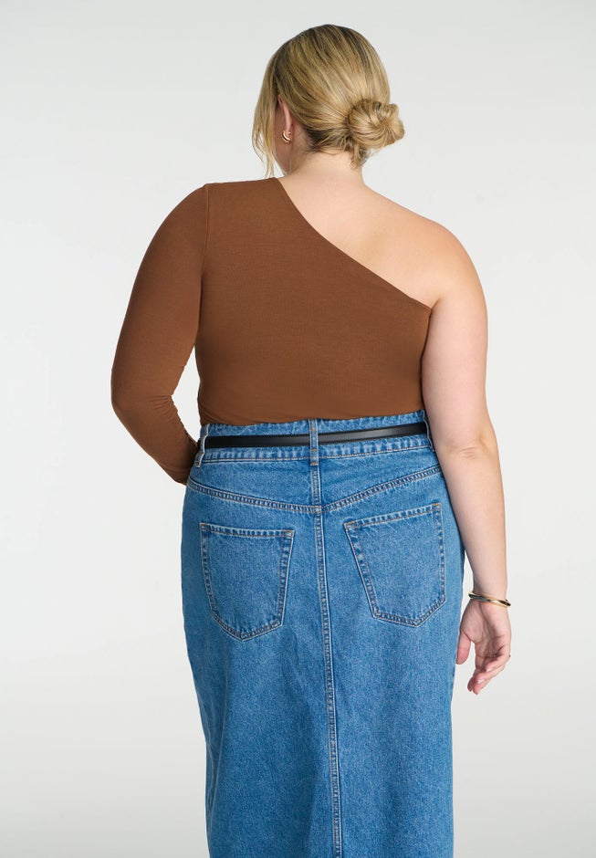 One Shoulder Long Sleeve image number 1