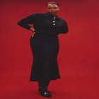 Stretch Maxi Skirt image number null