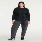 Tie Waist Sweater image number null