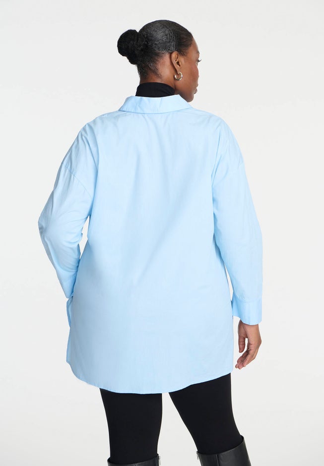 Oversized Button Down Top image number null