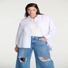 Oversized Button Down Top image number null