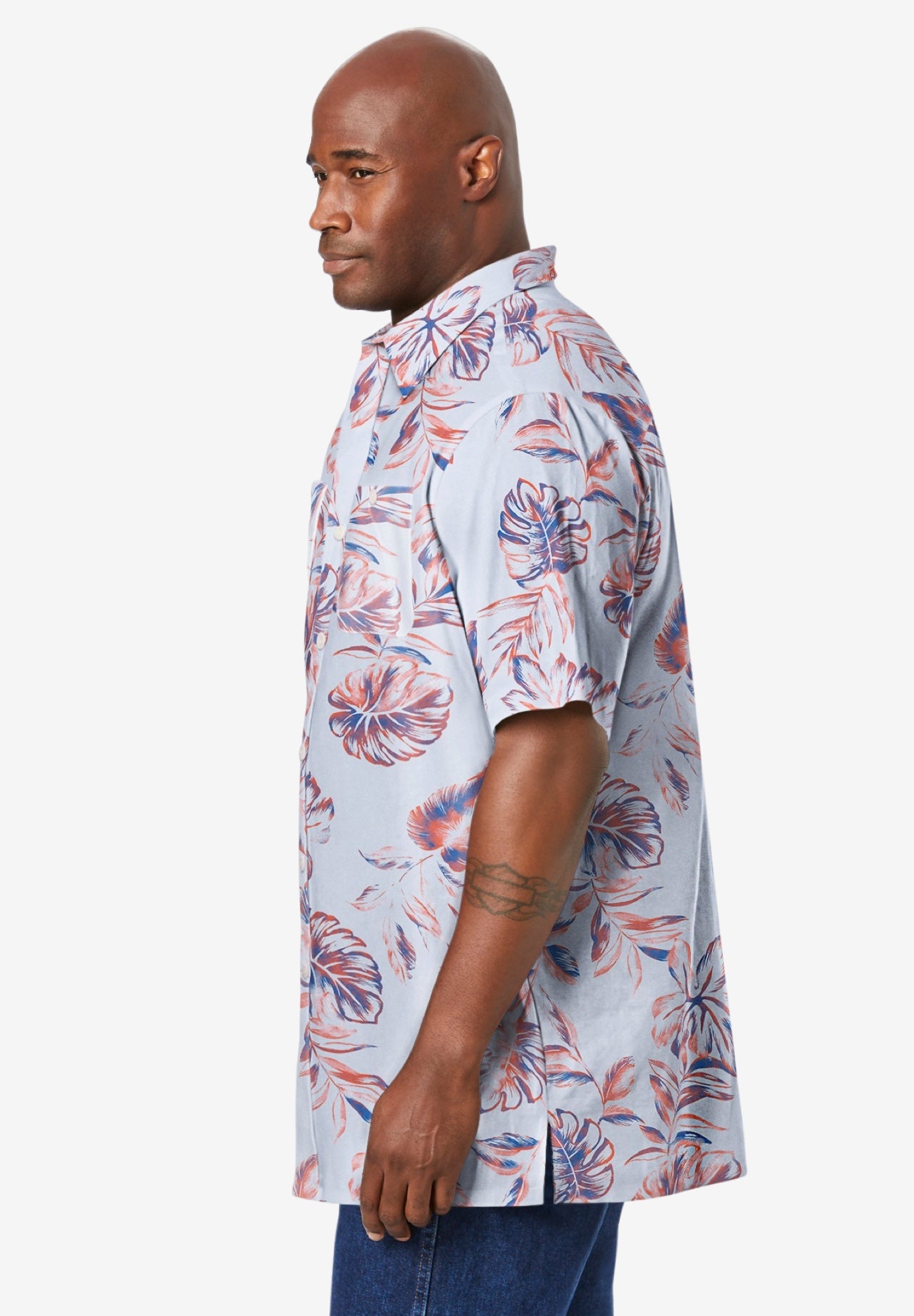 Short-Sleeve Linen Shirt image number 2