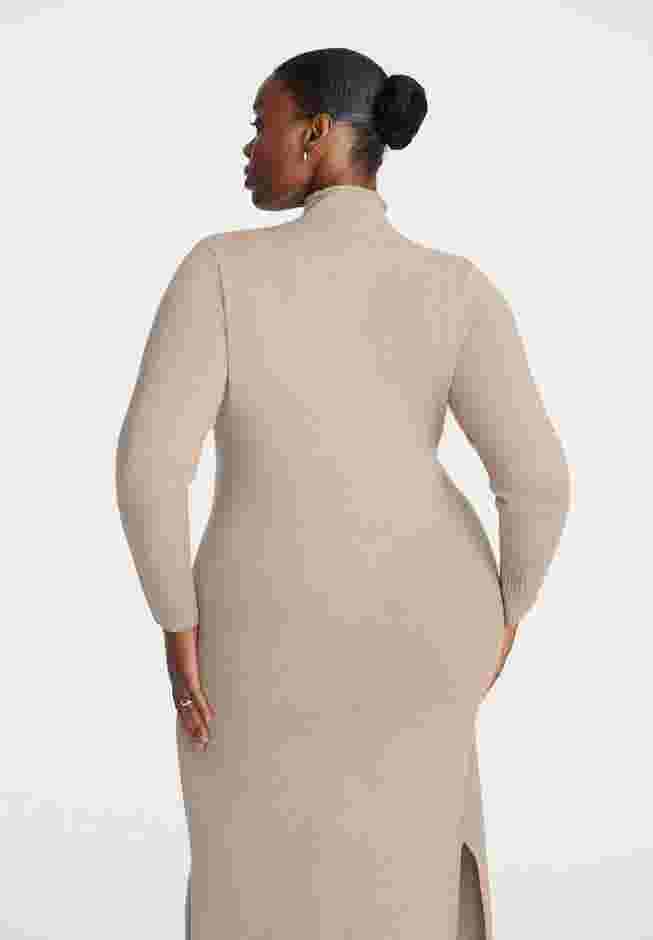 Mock Neck Maxi Sweater Dress image number 1
