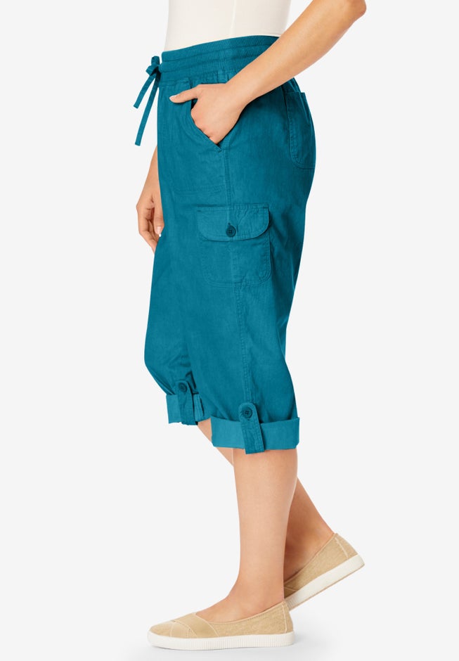 Convertible Length Cargo Capri/Bermuda image number 2