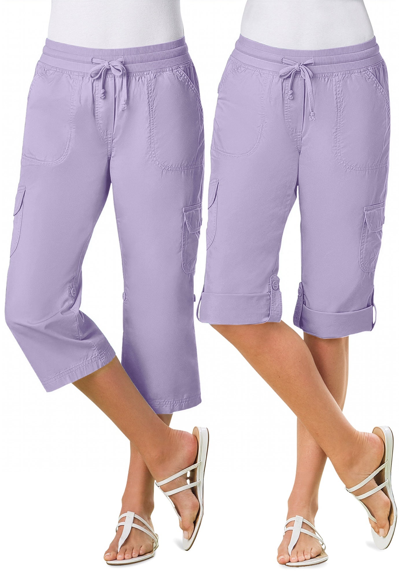 Convertible Length Cargo Capri/Bermuda image number 0