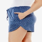 Print Pajama Shorts image number null