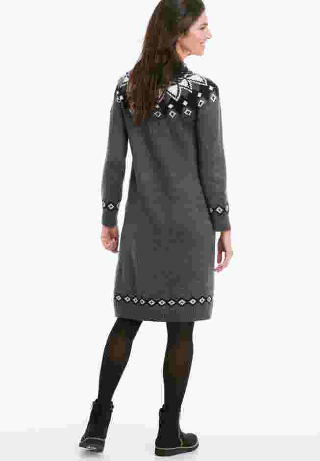 Fair Isle Sweater Dress image number 1